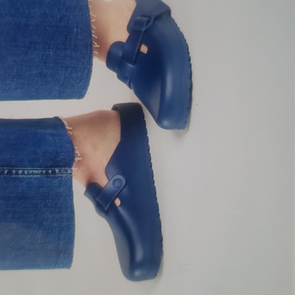 Birkenstock Blue EVA Boston Clogs - Picture 5 of 5